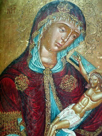 Coptic portriat Virgin